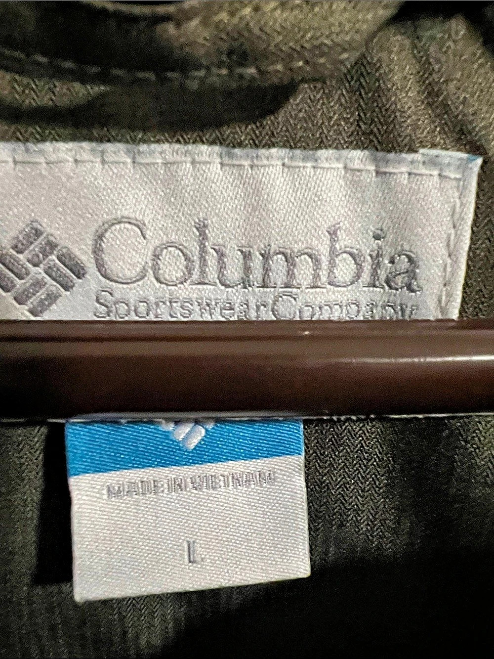 Columbia Marquam Peak Fusion Parka Women's Hooded Puffer Green & Brown Large - Picture 6 of 8